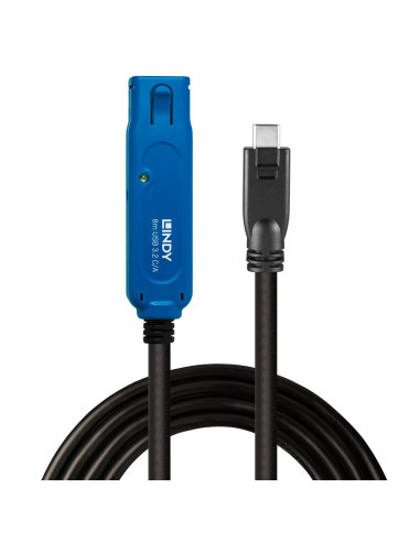 Lindy 43381 cavo USB USB 3.2 Gen 1 (3.1 Gen 1) 8 m USB C USB A Nero, Blu