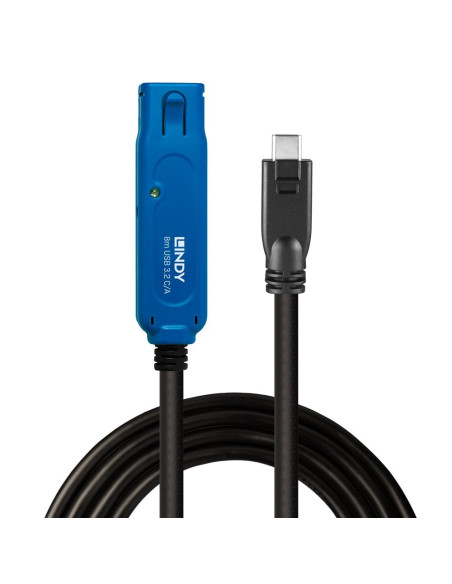 Lindy 43381 cavo USB USB 3.2 Gen 1 (3.1 Gen 1) 8 m USB C USB A Nero, Blu