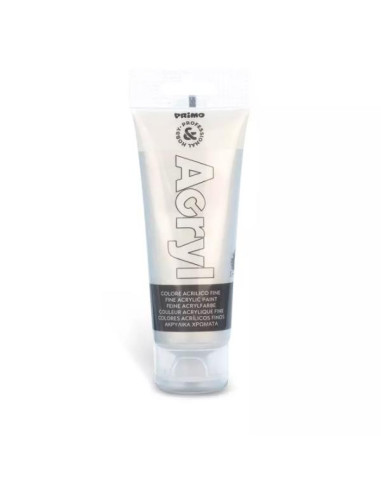 TEMP. TUBO ACRILICO COL.ARGENTO75ML