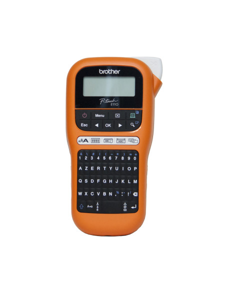 Brother PT-E110 stampante per etichette (CD) Trasferimento termico 180 x 180 DPI 20 mm/s HGe/TZe QWERTY