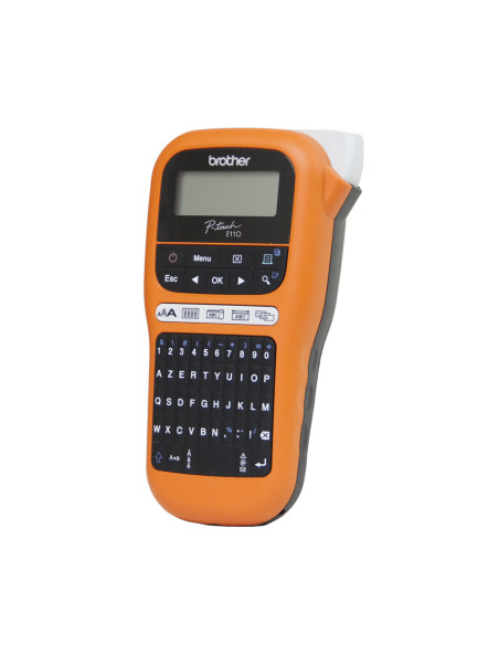 Brother PT-E110 stampante per etichette (CD) Trasferimento termico 180 x 180 DPI 20 mm/s HGe/TZe QWERTY