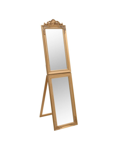 Specchio Autoportante Dorato 40x160 cm