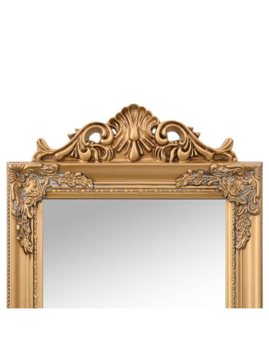 Specchio Autoportante Dorato 40x160 cm