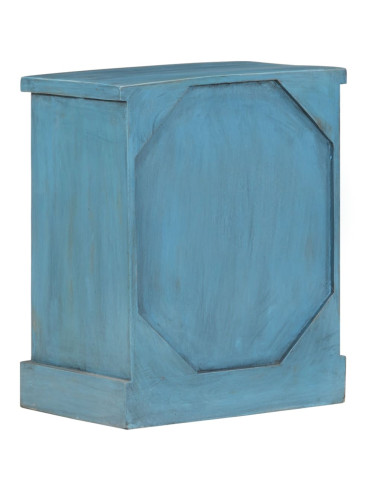 Comodino in Legno Massello di Mango 40x30x50 cm