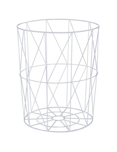 Tavolino da Caffè Bianco Ø 47 cm 2