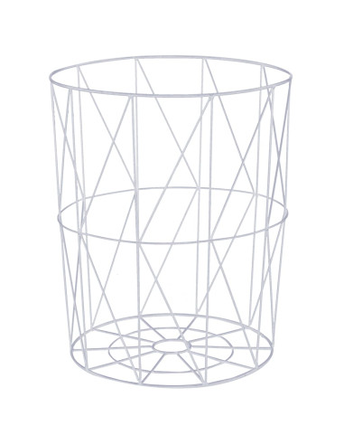 Tavolino da Caffè Bianco Ø 47 cm
