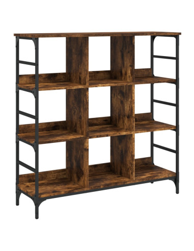 Credenza Rovere Fumo 102x32x103,5 cm in Legno Multistrato