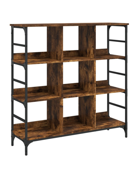 Credenza Rovere Fumo 102x32x103,5 cm in Legno Multistrato