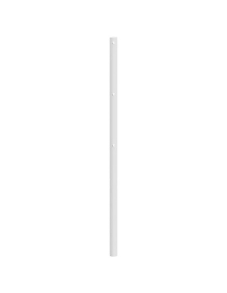 Testiera in Metallo Bianco 135 cm