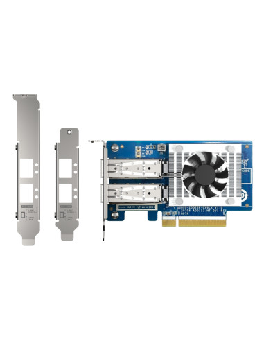 QNAP QXG-25G2SF-CX6 scheda di rete e adattatore Interno Fibra 25000 Mbit/s