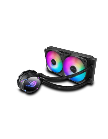 ASUS ROG STRIX LC II 240 ARGB Processore Raffreddatore di liquidi tutto in uno 12 cm Nero, Bianco