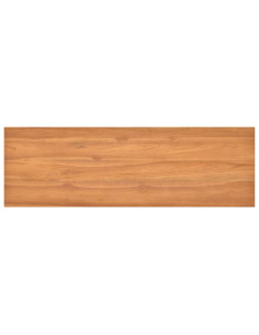 Scrivania 120x45x75 cm in Legno Massello di Teak