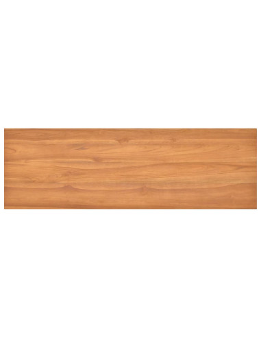 Scrivania 120x45x75 cm in Legno Massello di Teak