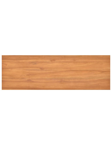 Scrivania 120x45x75 cm in Legno Massello di Teak
