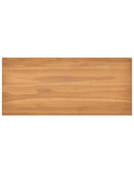 Scrivania 100x45x75 cm in Legno Massello di Teak