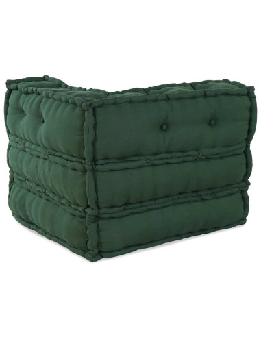 Divano Componibile Verde 70x70x54 in Tessuto