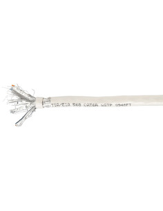 Equip 401491 cavo di rete Beige 100 m Cat6a S/FTP (S-STP)