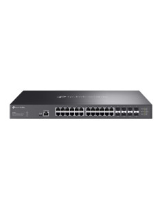 TP-Link Omada SX3832 switch di rete Gestito L2/L2+ 10G Ethernet (100/1000/10000) 1U Nero