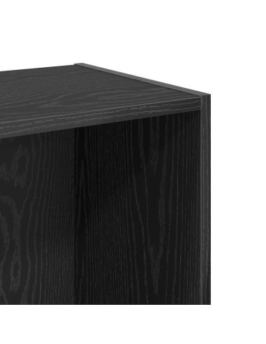 Libreria Rovere Nero 40 x 30 x 77 cm Legno multistrato