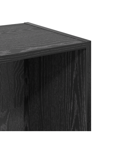 Libreria Rovere Nero 40 x 30 x 152 cm Legno multistrato