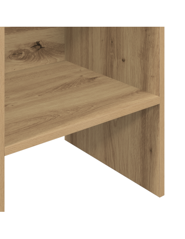 Armadio per Libri Rovere artigianale 40 x 35 x 180 cm