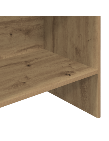 Armadio per Libri Rovere artigianale 60 x 35 x 180 cm