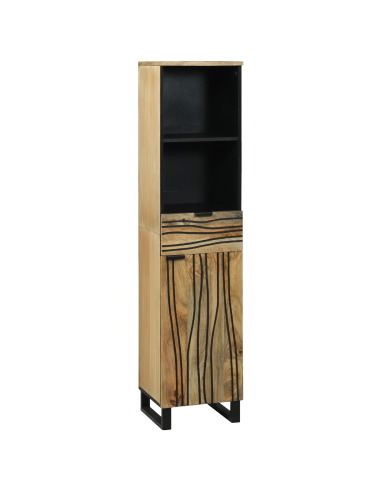 Set di mobili per il bagno 3 pcs Marrone Legno multistrato