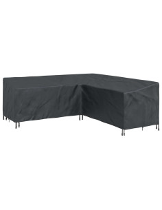 Copertura per mobili Nero 220 x 220 x 80 cm Tessuto Oxford 420D 2