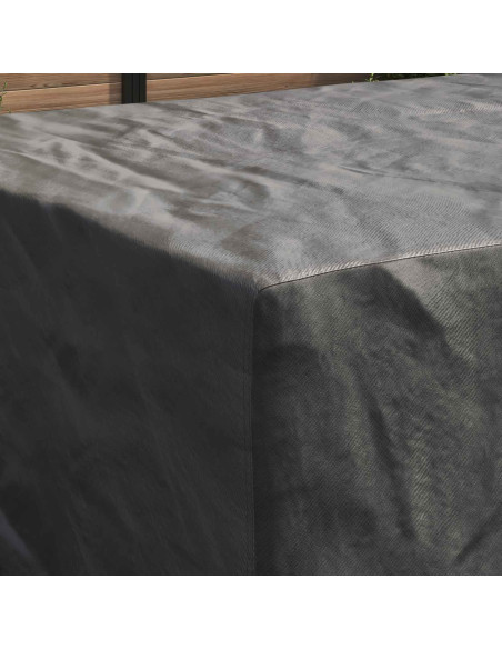 Copertura per mobili Tinta unita Nero 305 x 190 x 85 cm 420D