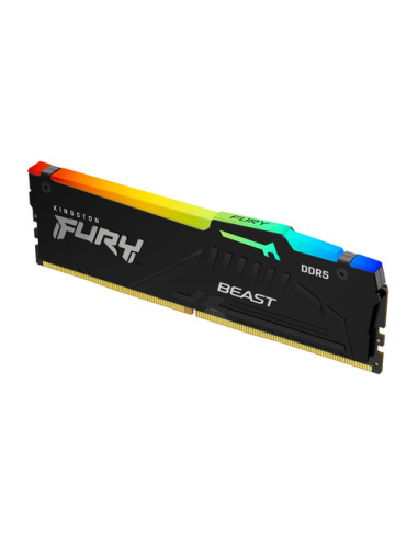 Kingston Technology FURY Beast 32GB 6000MT/s DDR5 CL30 DIMM RGB EXPO