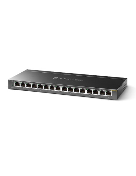 TP-Link TL-SG116E Non gestito L2 Gigabit Ethernet (10/100/1000) Nero
