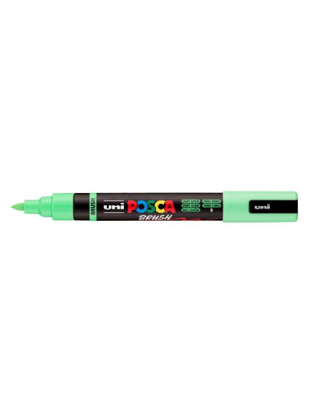 CF6 POSCA BRUSH VERDE CHIARO