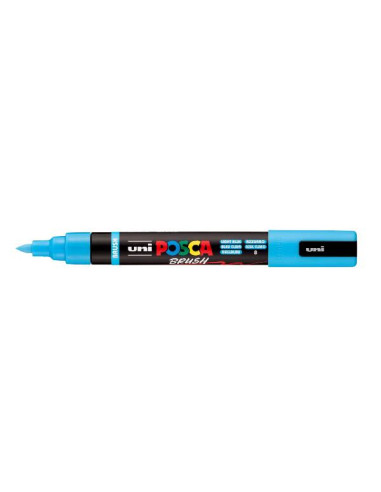 CF6 POSCA BRUSH AZZURRO