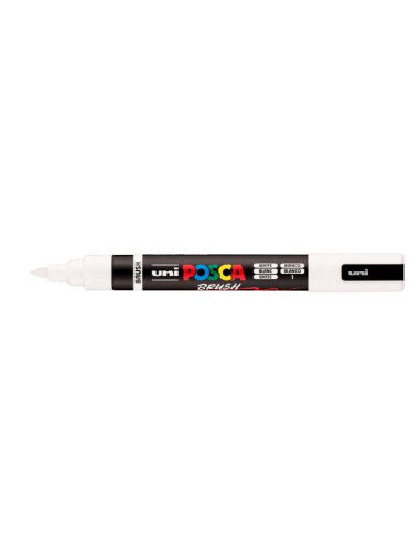 CF6 POSCA BRUSH BIANCO