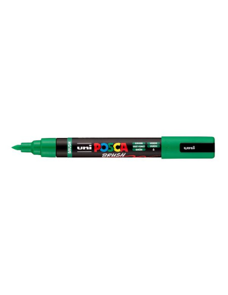CF6 POSCA BRUSH VERDE