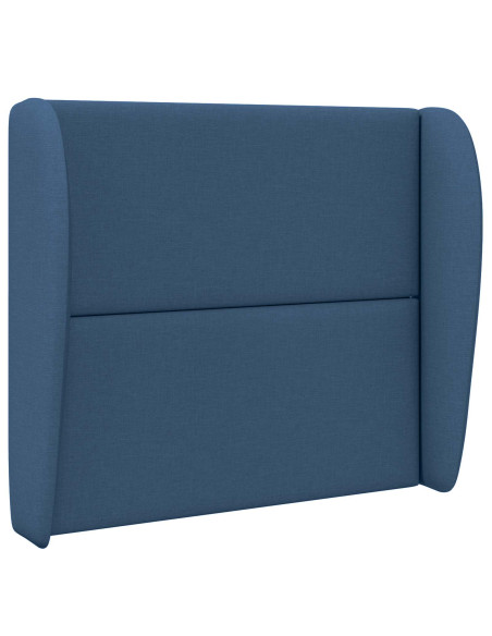 Orecchia della Testata Blu 80 x 23 x 6 cm Tessuto