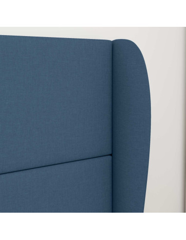 Orecchia della Testata Blu 80 x 23 x 6 cm Tessuto