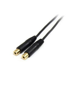 StarTech.com Cavo splitter stereo 15 cm - 3,5 mm maschio a 2 connettori femmina 3,5 mm 2