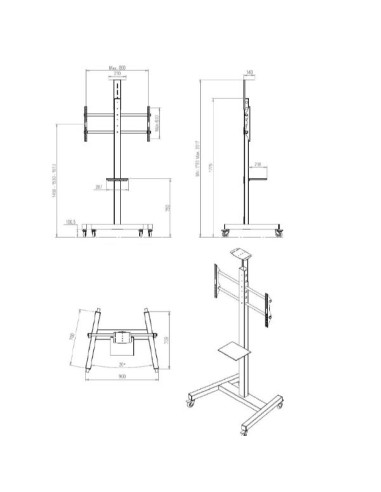 CARRELLO FIX TROLLEY