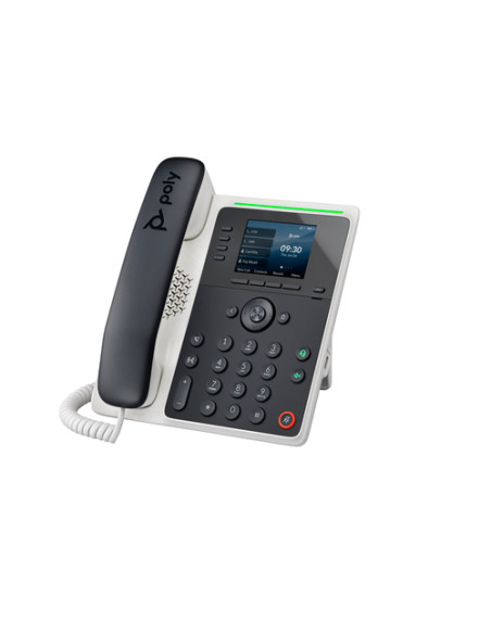 HP Poly Telefono IP Poly Edge E220 abilitato per PoE