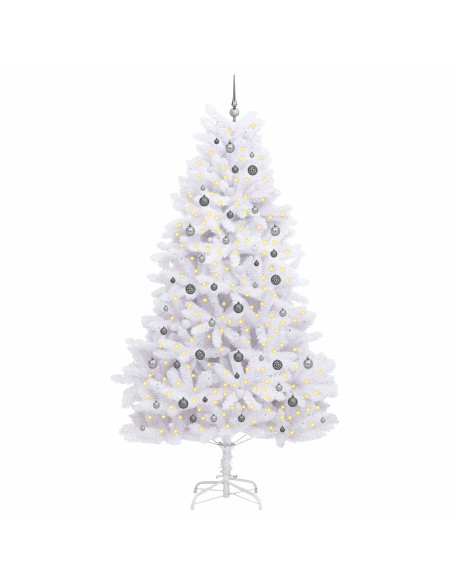 Albero di Natale artificiale Bianco 128 x 128 x 270 cm