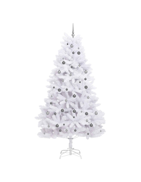Albero di Natale artificiale Bianco 128 x 128 x 270 cm