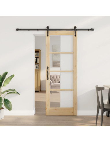 Porta scorrevole Naturale 73,5 x 198,5 cm