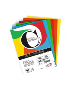 CARTA CROMATA FORTE 100FG A4 200G