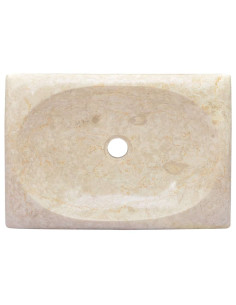 Lavandino Crema 50x35x10 cm in Marmo