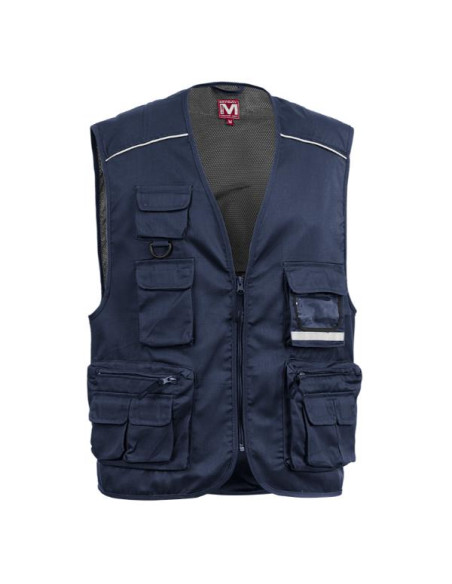 GILET POWER BLU-XL