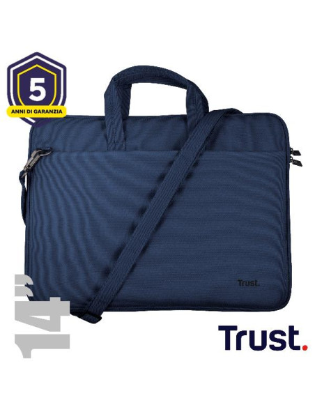 BOLOGNA LAPTOP BAG 14  BLUE