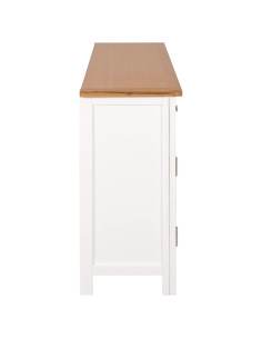 Credenza 110x33,5x70 cm in Massello di Rovere