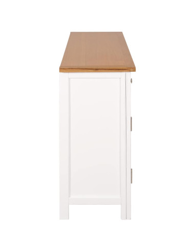 Credenza 110x33,5x70 cm in Massello di Rovere