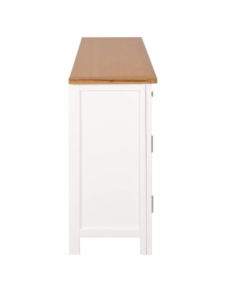 Credenza 110x33,5x70 cm in Massello di Rovere